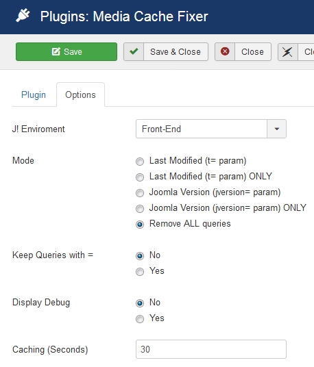 mcf parameters