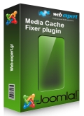 Joomla Media Cache Fixer Plugin